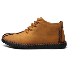 Load image into Gallery viewer, 2019 Winter Shoes Men Warm Boots Men Fur High Quality Split Leather Wterproof Ankle Snow Boots Lace-Up Comfortable New Big size-demo-searchshop